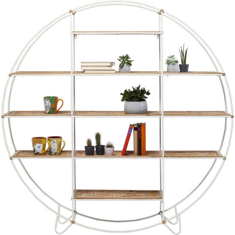 Shelf Jungle Bamboo White 150